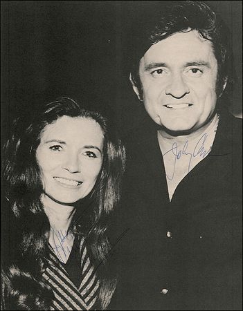 Lot #535 Johnny and June Carter Cash Program - Image 1