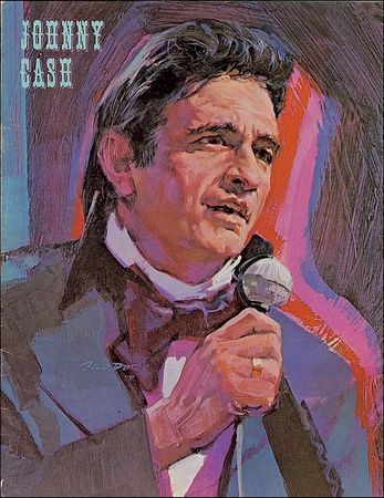 Lot #535 Johnny and June Carter Cash Program - Image 2