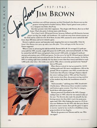 Lot #1346 Football Book - Image 5