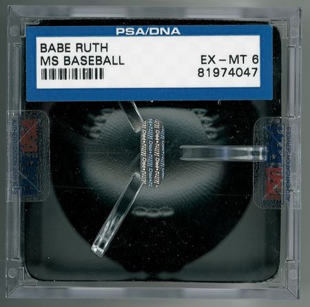 Lot #1517 Babe Ruth and Lou Gehrig: BASEBALL?S DYNAMIC DUO: The ?SULTAN OF SWAT? and the ?IRON HORSE? signed ball - Image 4