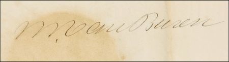Lot #114 Martin Van Buren: 1840 whaling ship’s papers - Image 2