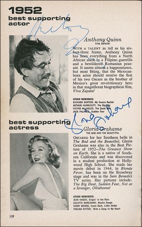 Lot #665 Academy Award Winners Autograph Album - Image 1