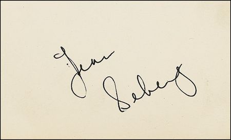 Lot #1063 Jean Seberg Signature - Image 1