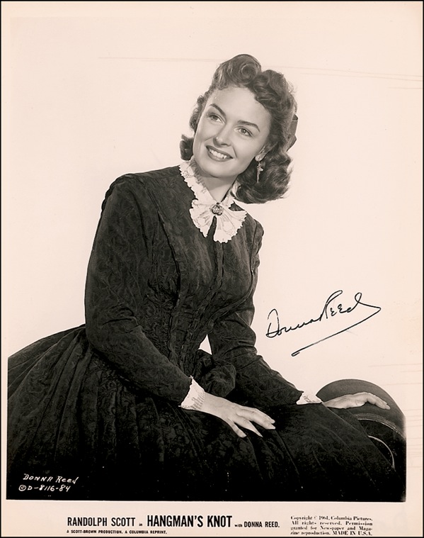 Donna Reed Signed Photograph | RR Auction