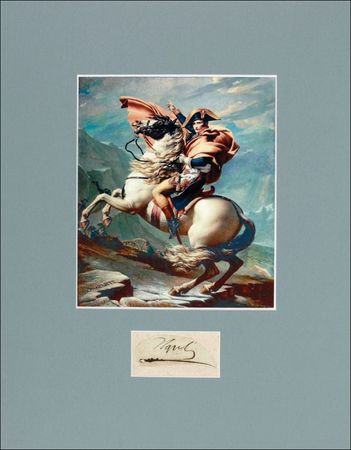 Lot #317 Napoleon Signature - Image 1