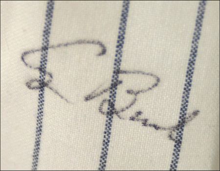 Lot #9 George Bush Baseball Jersey - Image 3