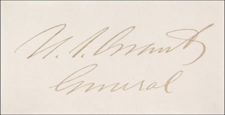 Lot #53 U. S. Grant Signature - Image 1