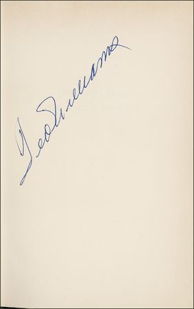 Lot #1446 Ted Williams Book - Image 1
