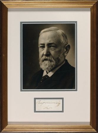 Lot #59 Benjamin Harrison Signature - Image 1