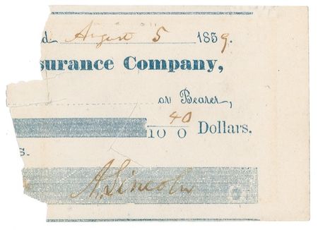 Lot #83 Abraham Lincoln: “I enclose a signature of my father”: ABRAHAM LINCOLN’s son, Robert, sends “as good a signature as I could find anywhere” - Image 1