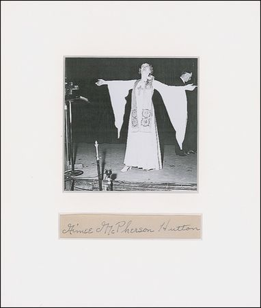 Lot #218 Aimee Semple McPherson Signature - Image 1