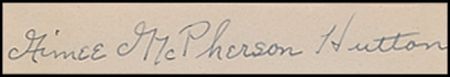 Lot #218 Aimee Semple McPherson Signature - Image 2