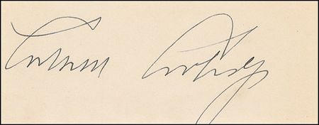 Lot #29 Calvin Coolidge Signature - Image 1