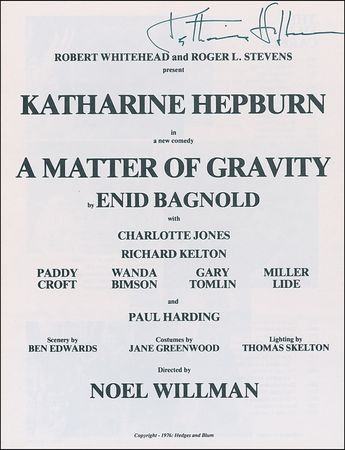 Lot #850 Katharine Hepburn Program - Image 2