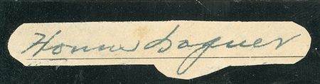 Lot #1436 Honus Wagner Signature - Image 2