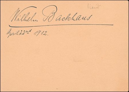 Lot #596 Vintage Classical Performers Autograph Album - Image 2