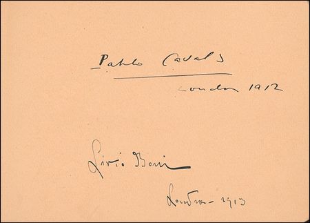 Lot #596 Vintage Classical Performers Autograph Album - Image 3