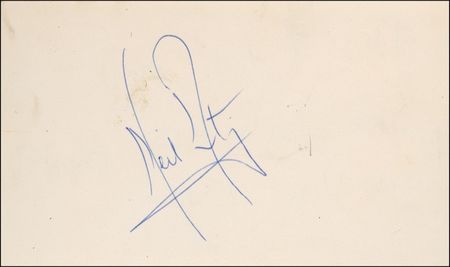 Lot #342 Apollo 11 Signature - Image 1