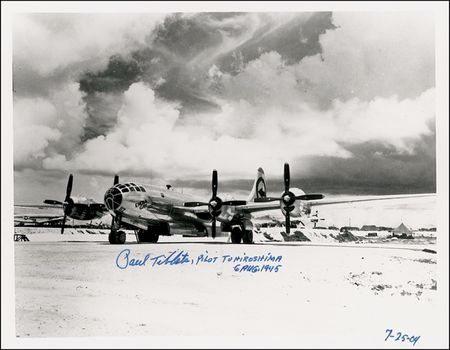 Lot #283 Enola Gay and Bock’s Car Group Lot - Image 1