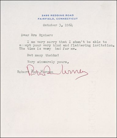 Lot #505 Robert Penn Warren Group Lot - Image 1