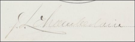 Lot #275 Joshua Lawrence Chamberlain: Granting a pension to a Civil War widow - Image 2