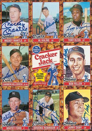 Lot #1134 Baseball Hall of Famers Baseball Cards - Image 1