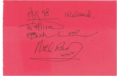 Lot #612 Jimi Hendrix Experience: Experience necessary: Signatures of HENDRIX, REDDING, and MITCHELL - Image 3