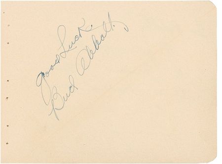 Lot #690 Abbott and Costello: “I’m a bad boy” - Image 2