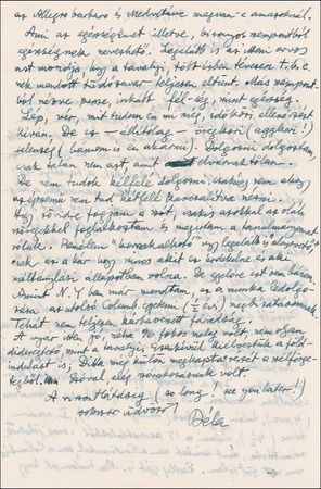 Lot #564 Béla Bartók: BARTÓK IN THE BIG APPLE: The composer outlines musical activities in his final year - Image 2
