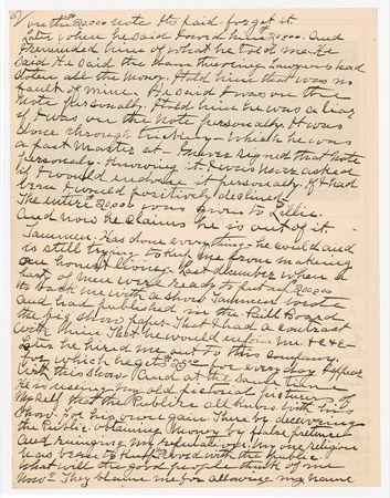 Lot #157 William F. ?Buffalo Bill? Cody: In the last year of his life, an irate Cody writes to his lawyer vowing to resolve a feud - Image 3