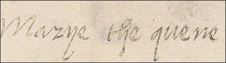 Lot #213 Mary and Philip II: ?TENDRE OUR PLESURE AND ... AWNSWERE FOR THE CONTRARIE AT YOR. PERILLS?: Rare 1555 passport signed by PHILIP and MARY - Image 3