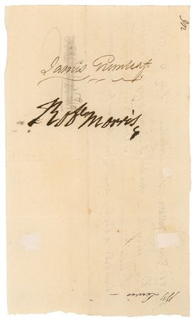 Lot #165 Declaration of Independence: Morris, Robert Endorsement - Image 1