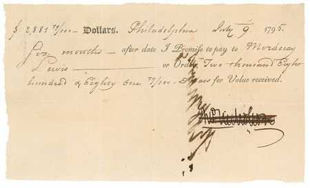 Lot #165 Declaration of Independence: Morris, Robert Endorsement - Image 2