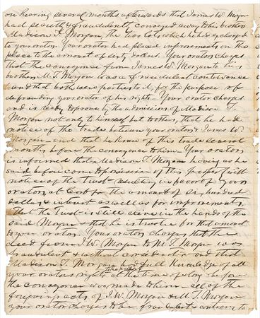 Lot #315 John S. Mosby: Decades-spanning Mosby legal brief - Image 2
