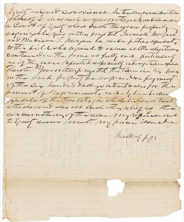 Lot #315 John S. Mosby: Decades-spanning Mosby legal brief - Image 3