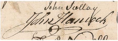 Lot #189 John Hancock and Samuel Adams: Months before the Boston Tea Party, patriot/brewer Adams and Declaration Signer Hancock sign a petition for a Boston liquor license - Image 4