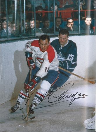 Lot #1271 Hockey Greats Book - Image 1