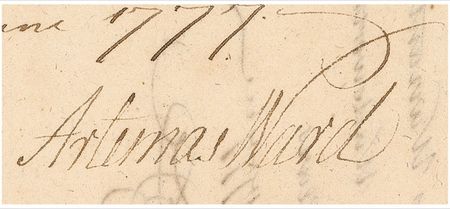 Lot #331 Artemas Ward: Paying an officer less than a year after the Declaration of Independence - Image 2