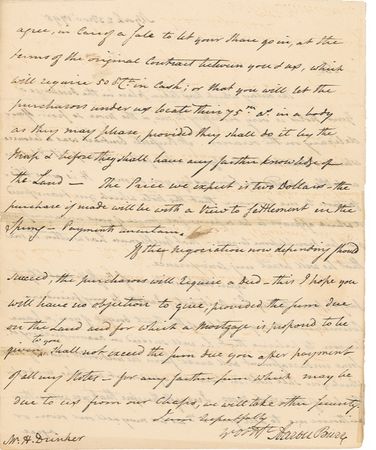 Lot #147 Aaron Burr: Seeking compensation in a land deal gone sour - Image 2