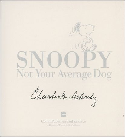 Lot #494 Charles Schulz Book - Image 1