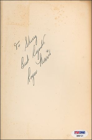 Lot #1315 Roger Maris Book - Image 1