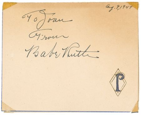 Lot #1404 Babe Ruth - Image 1