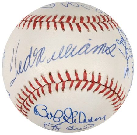 Lot #1122 Baseball: All Century Team Baseball - Image 1