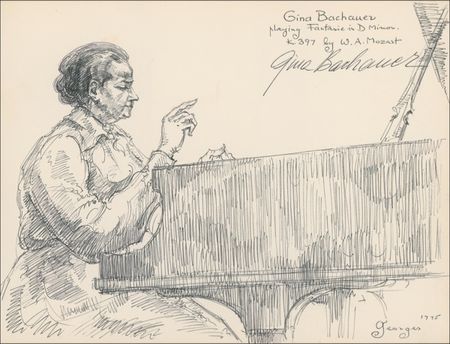 Lot #595 Classical Music Legends Archive Of Original Art - Image 1