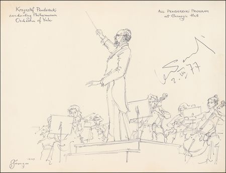 Lot #595 Classical Music Legends Archive Of Original Art - Image 19