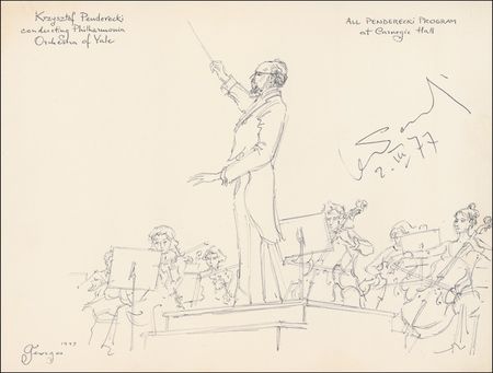 Lot #595 Classical Music Legends Archive Of Original Art - Image 21