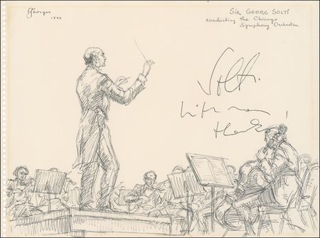 Lot #595 Classical Music Legends Archive Of Original Art - Image 26