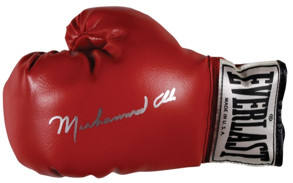Lot 1260 Muhammad Ali Boxing Glove