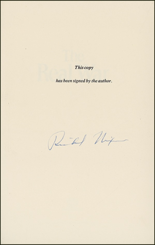 Lot 86 Richard Nixon Book