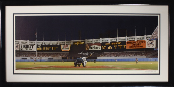 Lot 1401 Reggie Jackson Lithograph